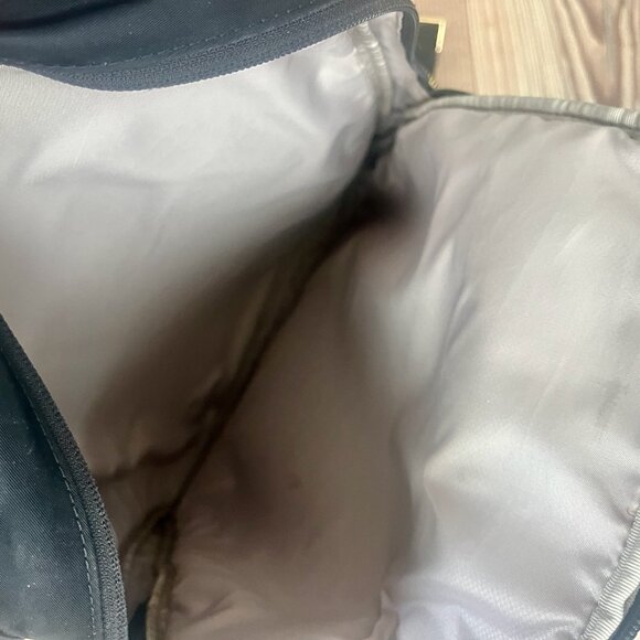 Tumi Voyageur Calais black nylon gold accents backpack - Picture 5 of 5